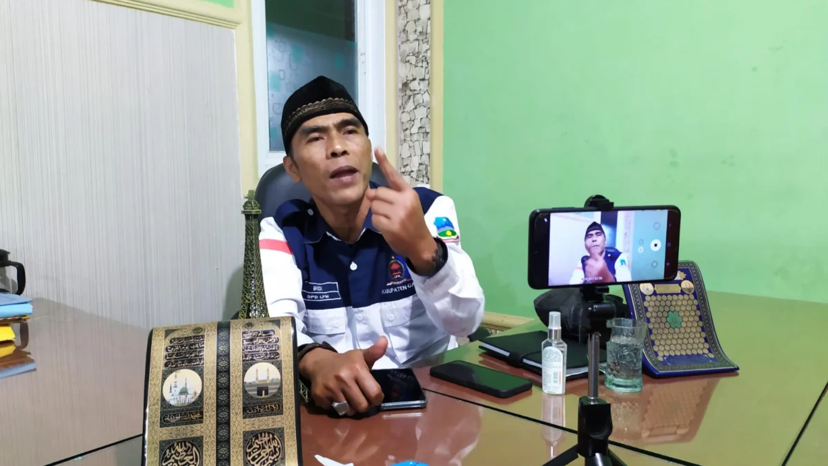 Buddy Oconk, Sekjen DPD LPM Garut