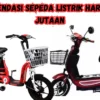 5 Rekomendasi sepeda listrik harga Rp2 jutaan, Nomor 5 Bahkan Berharga Rp1 Jutaan