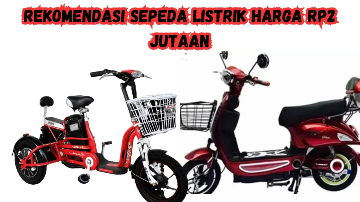 5 Rekomendasi sepeda listrik harga Rp2 jutaan, Nomor 5 Bahkan Berharga Rp1 Jutaan