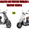 Lebih Murah! Suzuki saluto 125 Motor Mewah Saingan Motor Vespa, Begini Harga dan Spesifikasinya