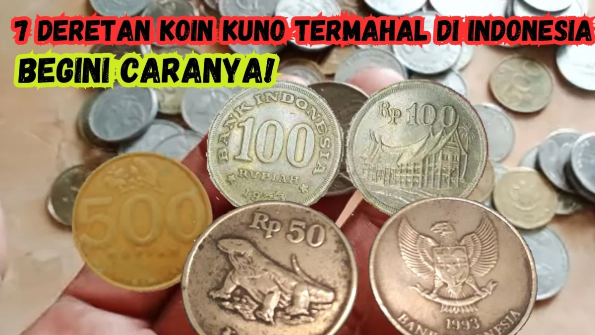 7 deretan koin kuno termahal di Indonesia