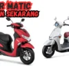 Perbedaan Motor Matic 2023 Sekarang dan Dulu