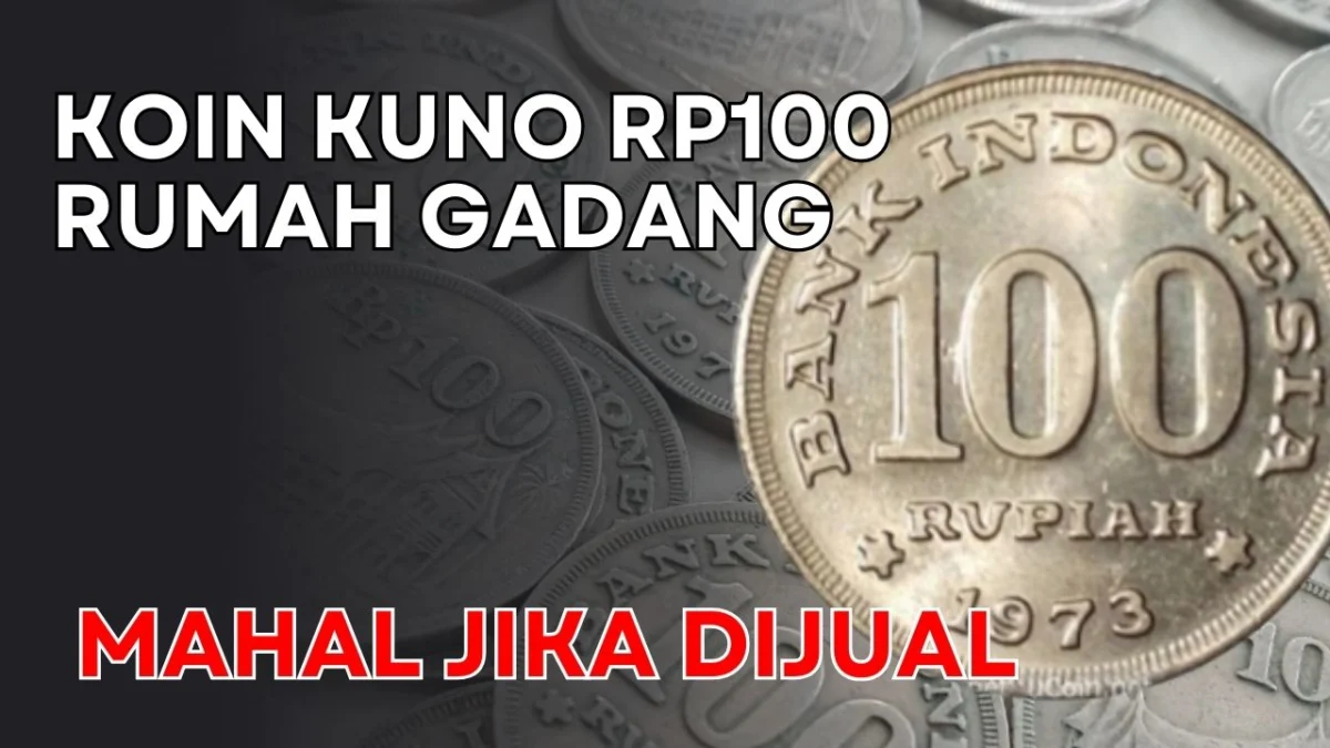 Dibuat Tahun 1973, Koin Kuno Rp100 Rumah Gadang Ini Sekarang Mahal Jika Dijual