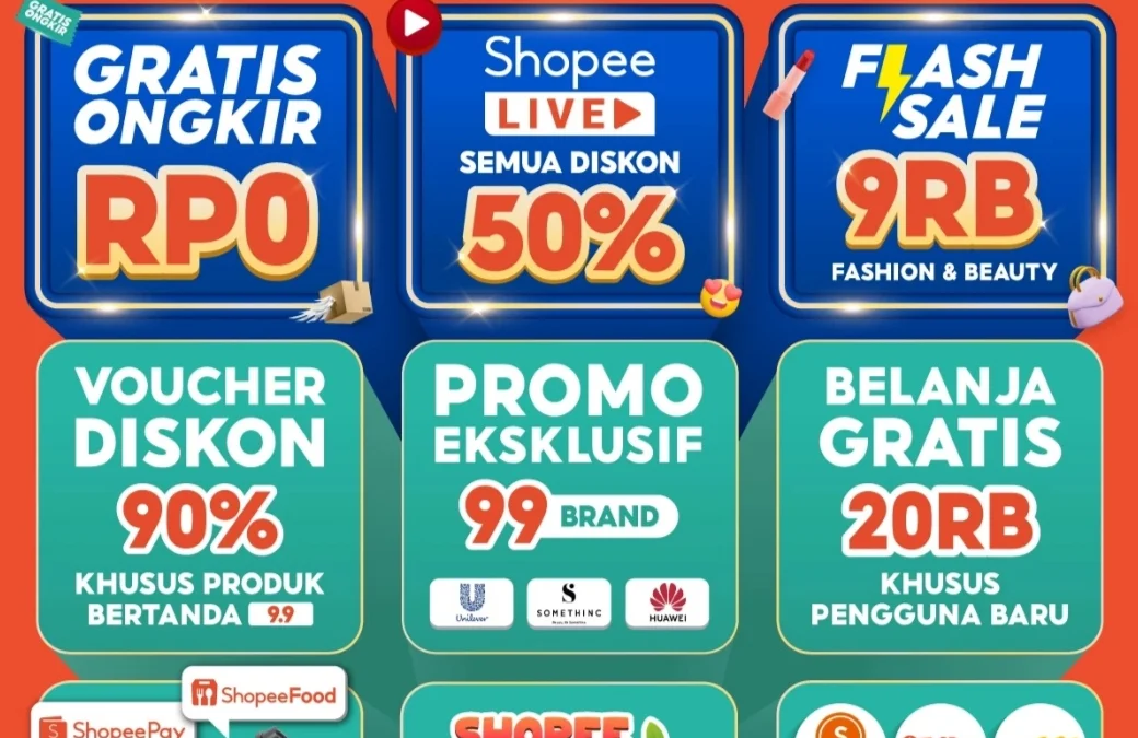 Siap-siap Shopee 9.9 Shopping Day Sebentar Lagi! Promo Super Gila Khusus Untukmu!