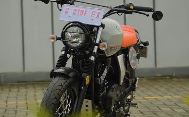 Motor Keeway Bergaya Scrambler, Desain retro Namun Harga Terjangkau