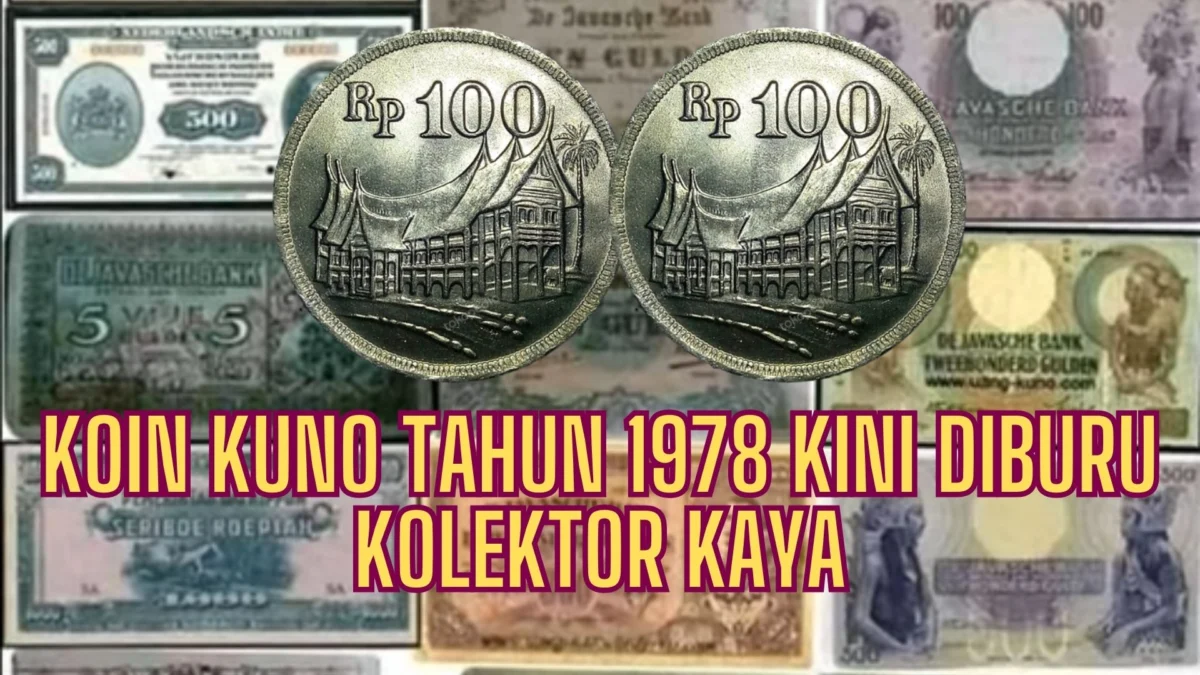 Beberapa kolektor pun rela bayar hingga Rp10 juta, Koin Kuno Tahun 1978 Kini Diburu Kolektor Kaya