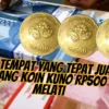 Ini Tempat yang Tepat Jual Uang Koin Kuno Rp500 Melati, Harganya Bisa Capai Rp5.000.000