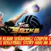 Buruan Klaim Sekarang! Coupon Code The Spike Volleyball Story Hari Ini Jumat, Ambil Hadiahnya Disini