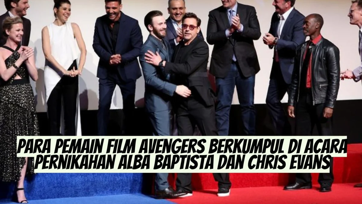 Para Pemain Film Avengers Berkumpul di Acara Pernikahan Alba Baptista dan Chris Evans di Boston