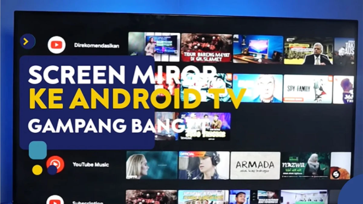 Cara Menghubungkan Perangkat ke Smart TV Sharp Aquos 32 Inch, Simak Disini!