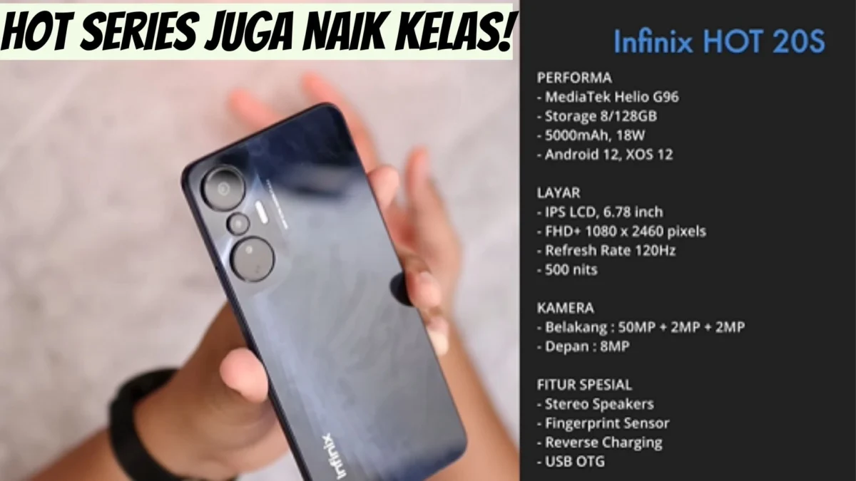 Hot Series Juga Naik Kelas! Hp Infinix Hot Mengungkap Ponsel Terbaru