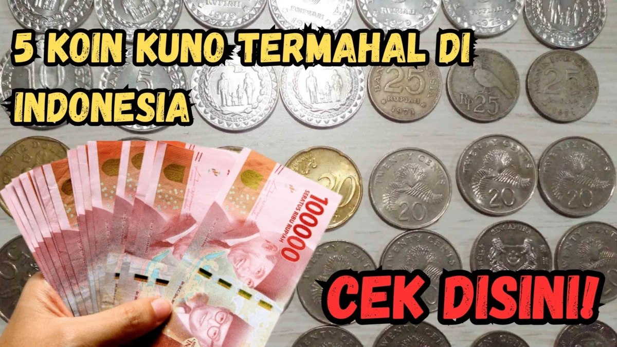 Diburu Para Kolektor, 5 Koin Kuno Termahal Di Indonesia, Cek Selengkapnya!