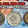 Tembus Ratusan Juta, 3 Uang Koin Kuno Ini Diincar Kolektor Sultan, Disini Tempatnya!