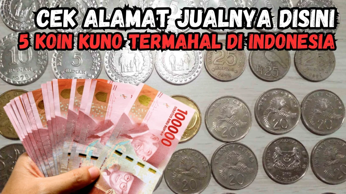 5 Uang Koin Kuno Termahal Di Indonesia, Ada yang Tembus Harga Rp100 Juta Per Keping!