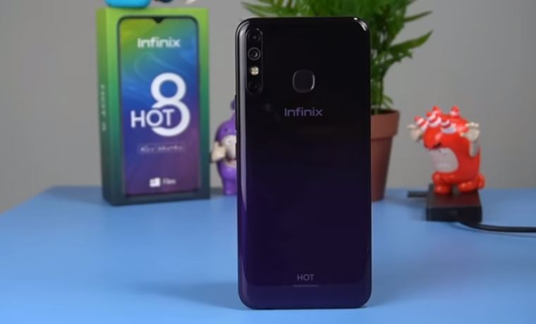 Infinix Hot 8 Miliki Baterai 500 MAh, Serta Dilengkapi Resolusi Kamera 13 MP