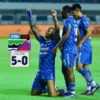 Tembus Ke 3 Klasemen BRI Liga 1, Persib Bandung Bobol Gawang Persita 5 Gol