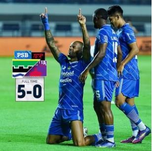 Tembus Ke 3 Klasemen BRI Liga 1, Persib Bandung Bobol Gawang Persita 5 Gol