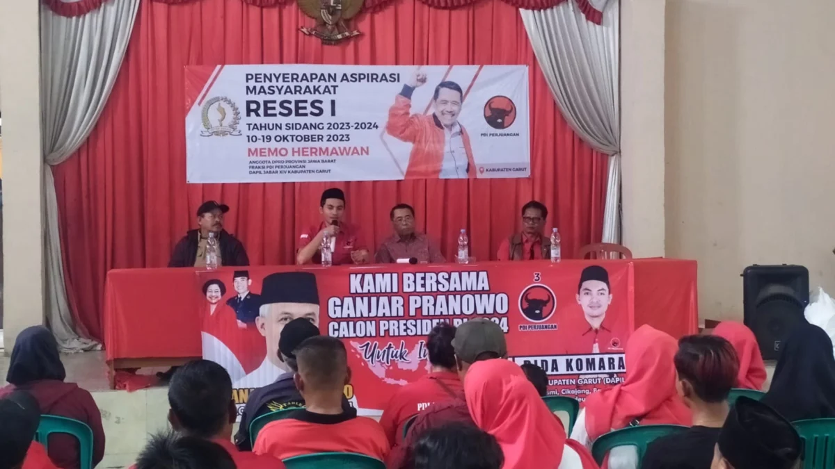 H Memo Hermawan reses di Cikajang