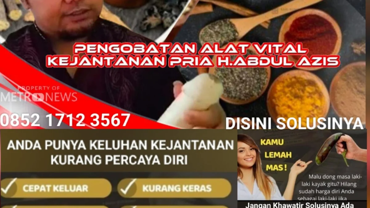 Pengobatan alternatif vitalitas. H Abdul Azis di Kabupaten Garut