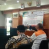 BPD mendapatkan bimbingan teknis dan sosialisasi evaluasi di aula bjb Garut