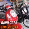 Kejutan! Honda rilis Scoopy baru 2024 dengan 2 tipe dan banyak pilihan warna, Cek Spesifikasinya