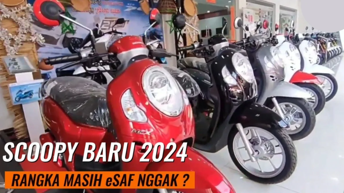 Kejutan! Honda rilis Scoopy baru 2024 dengan 2 tipe dan banyak pilihan warna, Cek Spesifikasinya