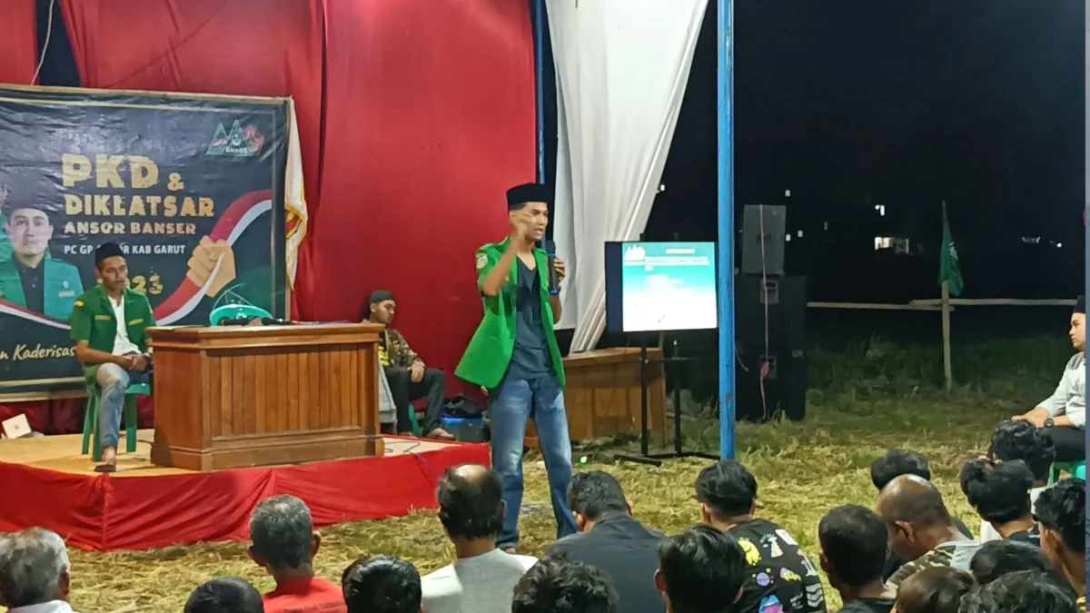 300 Lebih Peserta ikuti PKD yang Digelar PAC GP Ansor Banyuresmi di Pondok Penulis