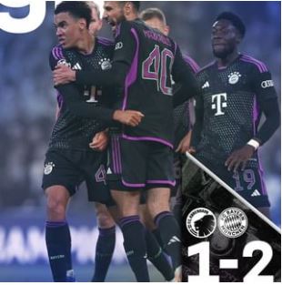 Hasil Pertandingan Bayern Munchen Vs FC Copenhagen Pada Liga Champions 2023/2024