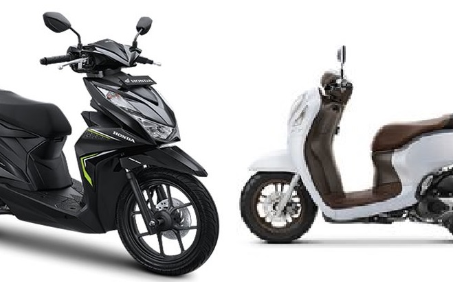 Perbandingan Motor Honda Terpopuler: BeAT vs Scoopy