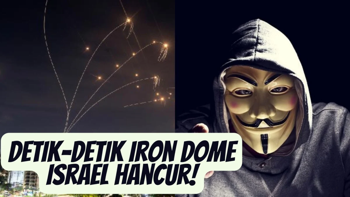 Detik-Detik Iron Dome Israel Hancur! Hacker Dari Rusia Dalang Penghancur Senjata Mematikan Israel