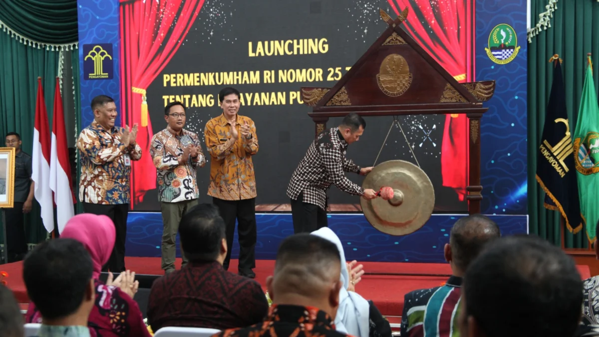 Dirjen HAM Luncurkan Permenkumham Nomor 25 Tahun 2023 di Bandung