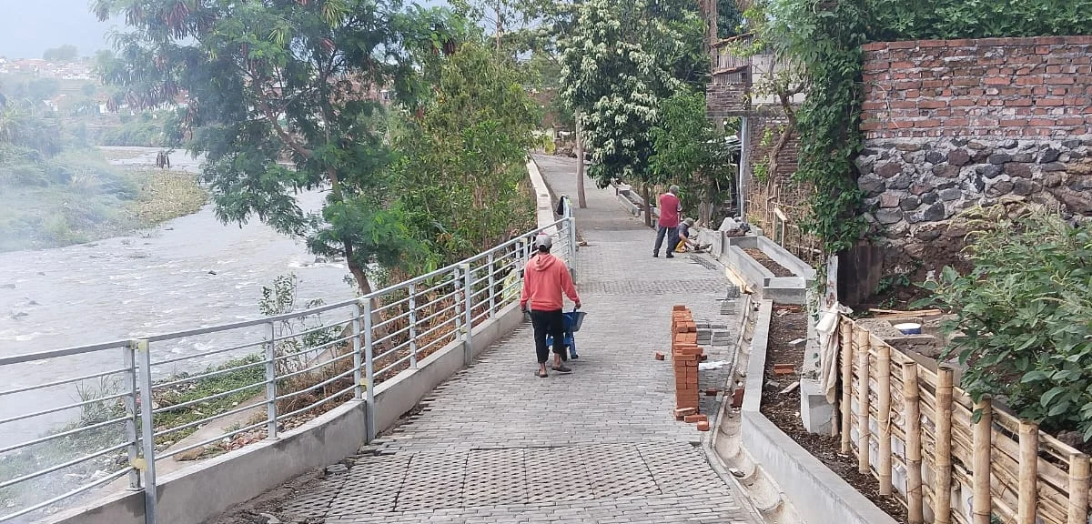 Pembangunan Jogging Track Maktal Baru Tuntas Sekitar 200 Meter