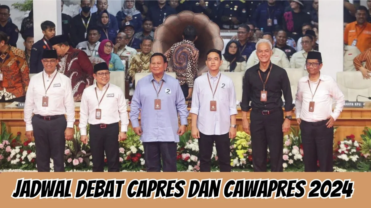 Jadwal Debat Capres dan Cawapres 2024 Beserta Stasiun Penyiaran