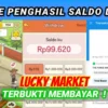 Cara Terbaru Menghasilkan Saldo DANA Gratis di Aplikasi Lucky Market 2023