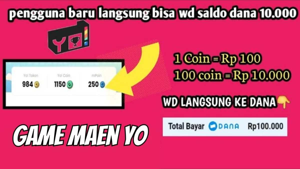 Dapatkan Game Maen Yo Penghasil Saldo DANA Gratis Rp10.000