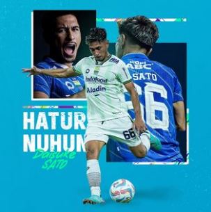 Tidak Ada Tempat, Daisuke Sato Mengundurkan Diri Dari Persib Bandung