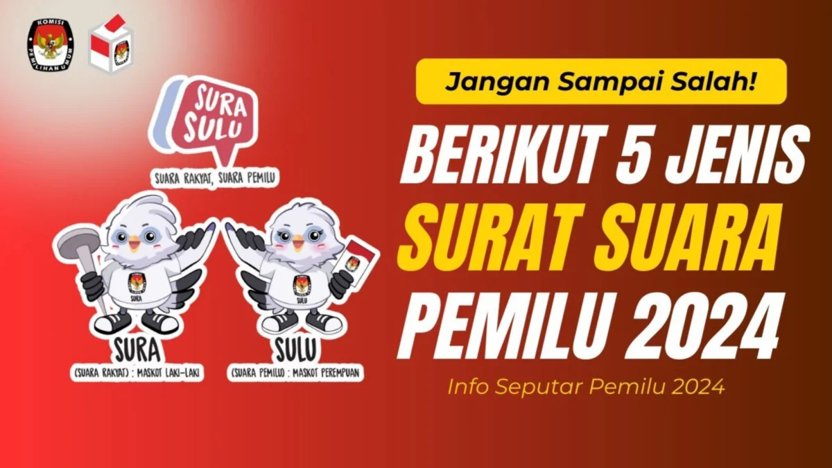 Pemilu 2024: Penjelasan Jenis dan Warna Surat Suara