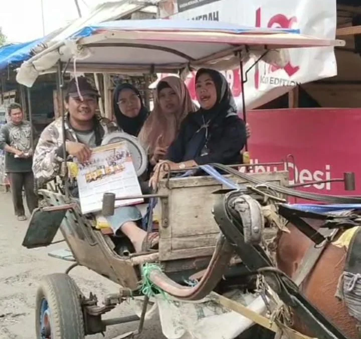 KPU melakukan sosialisasi On The Road