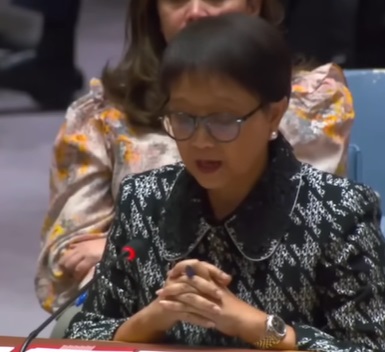 Walk Out Menteri Luar Negeri RI Retno Marsudi dalam Sidang Dewan Keamanan PBB Terkait Palestina-Israel