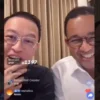 Viral di Platform X! Anies Baswedan Live TikTok Duet dengan Tom Lembong, Co-Captain Timnas AMIN