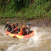 BELANTARA, Unit Kegiatan Mahasiswa Pencinta Alam (UKM PA) di Fakultas Pertanian Universitas Garut, mengarungi