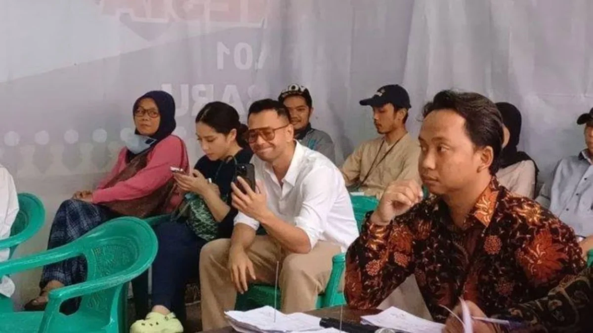 Viral! Raffi Ahmad Diduga Rekam Video Pada Saat Mencoblos di Pilpres 2024