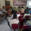 Rapat pleno terbuka hasil penghitungan perolehan suara digelar PPK Cibiuk di ruang rapat kantor kecamatan Ra