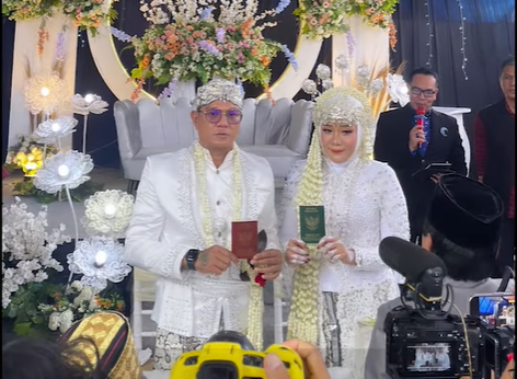 Andika 'Babang Tamvan' Kangen Band Resmi Menikah Keempat Kalinya, Mas Kawin 100 Gram Emas