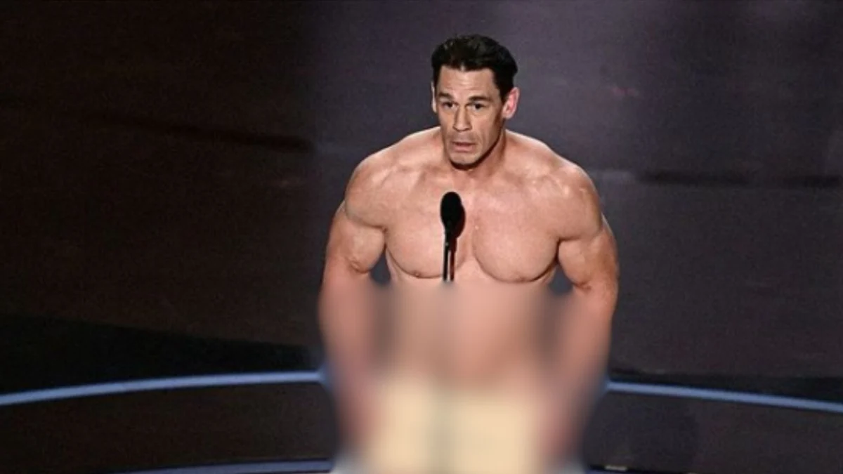 Penampilan Telanjang John Cena Saat Umumkan Pemenang Oscar 2024 Bikin Geger