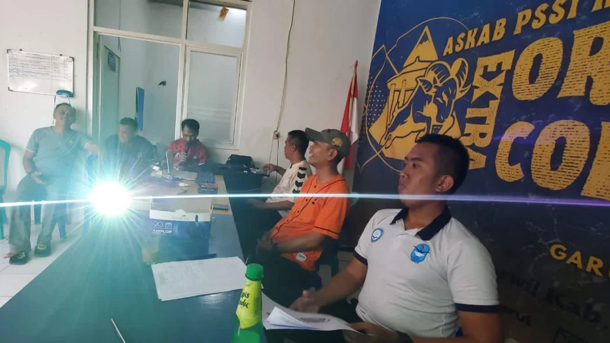 asosiasi PSSI Garut mengelar persiapan