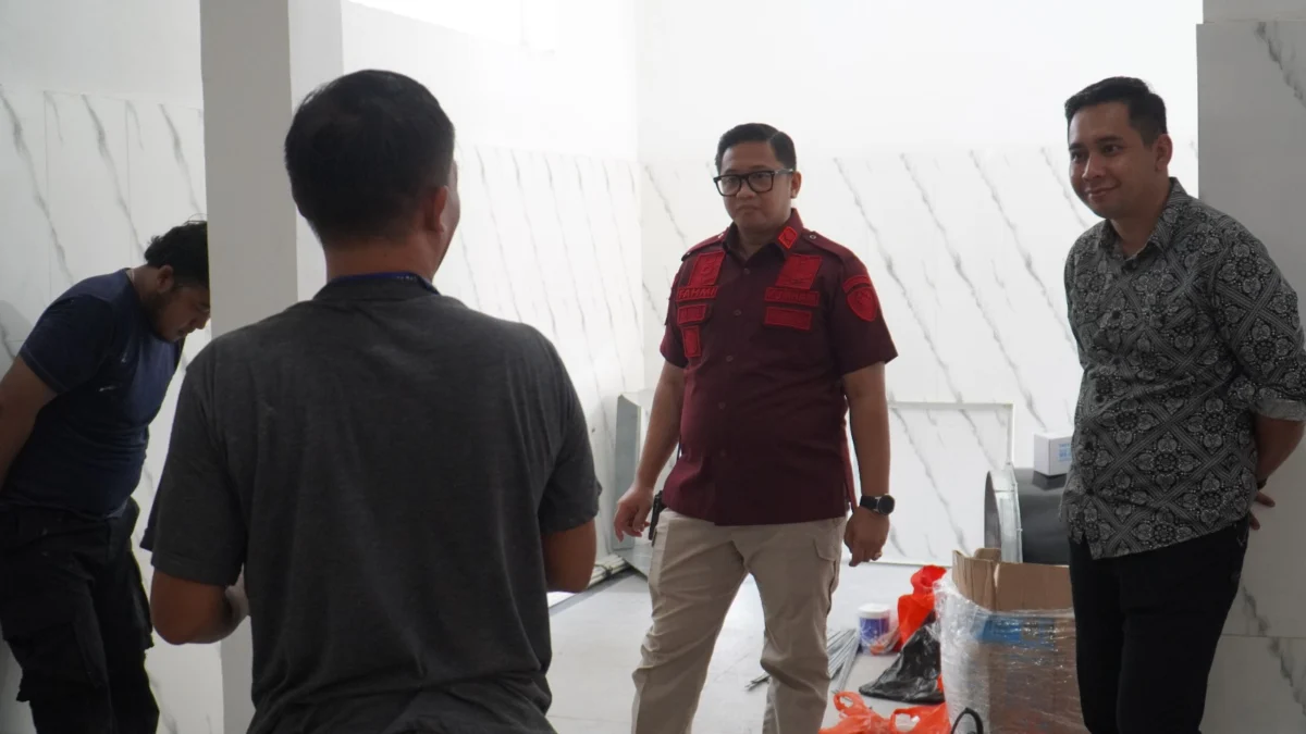 Tingkatkan Kualitas Pelayanan, Rutan Kelas IIB Garut Lakukan Renovasi Dapur Renovasi