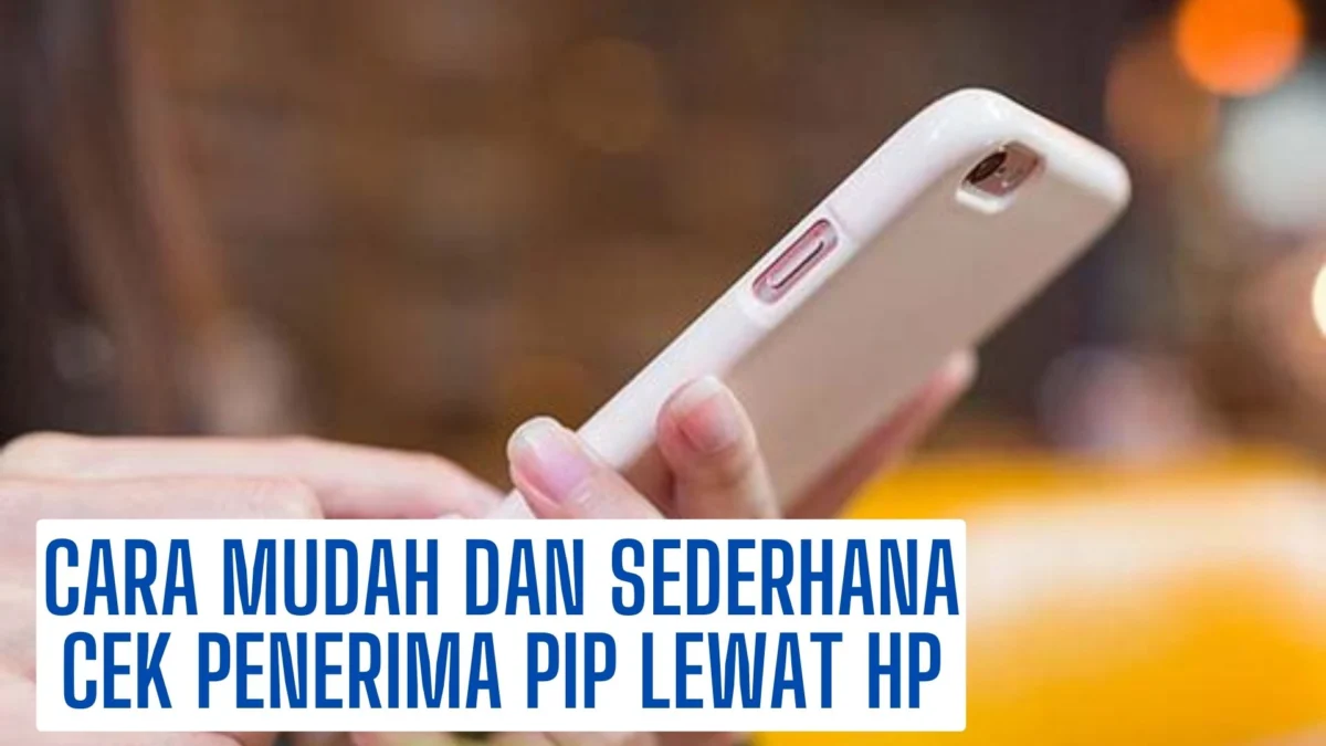 Cara Mudah dan Sederhana Cek Penerima PIP Lewat HP