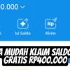 Ikuti 3 Cara Mudah Klaim Saldo DANA Gratis Rp400.000, Cair Langsung Tercepat Masuk E-Wallet