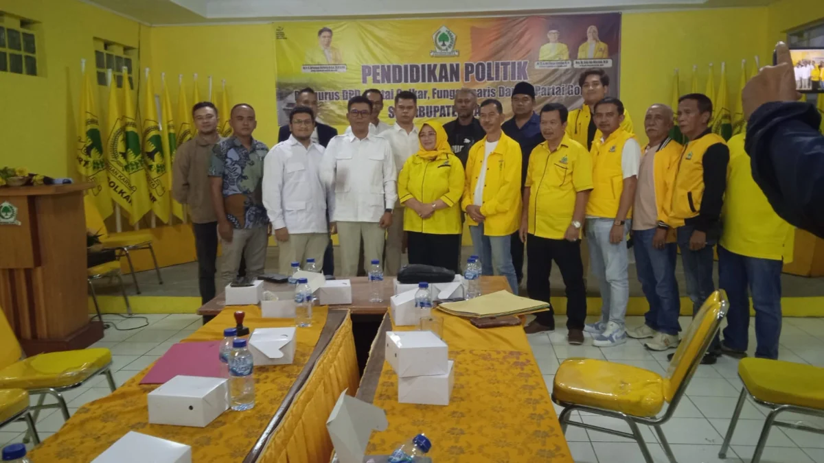 Pertemuan kedua, DPD Partai Golkar Garut dan Gerindra berencana deklarasikan koalisi besar dalam waktu dekat.